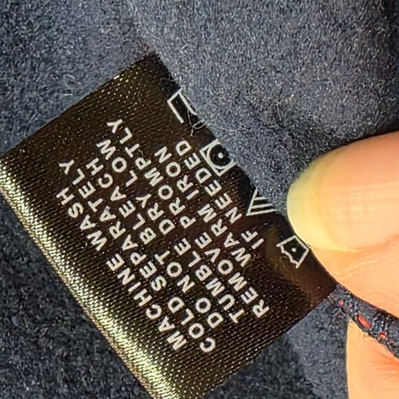 New England Patriots NFL Fleece Vest size Men's M, Navy, Like New - Picture 5 of 6